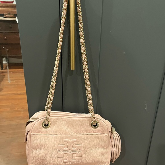 Tory Burch Thea Camerabag Blush Pink Crossbody Bag - Picture 7 of 7